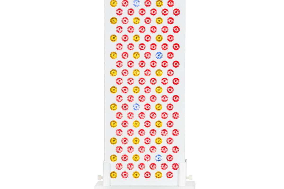 Resty MARS red light panel photographed on a white background