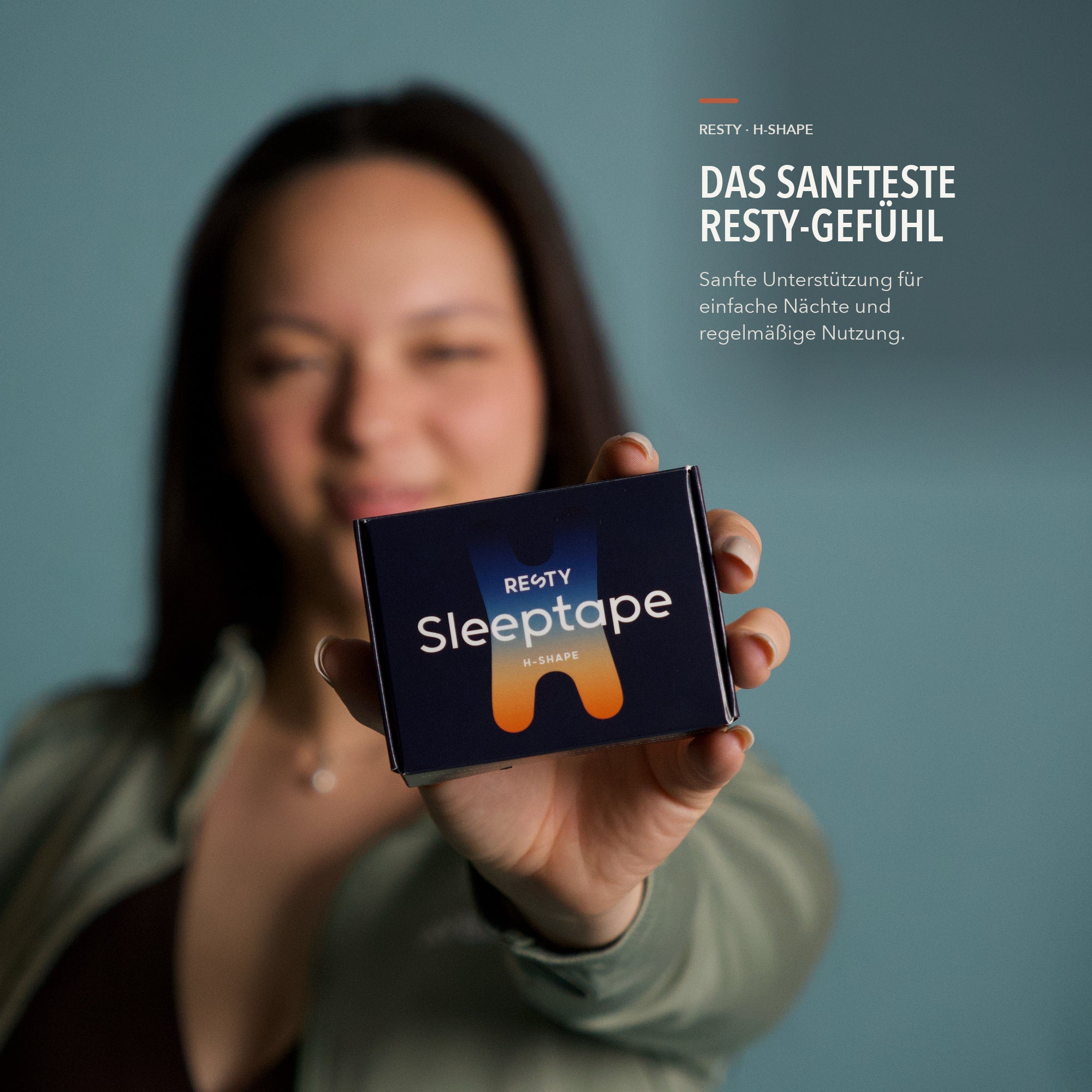 H-Shape Mundpflaster, Verpackung und Variantenansicht