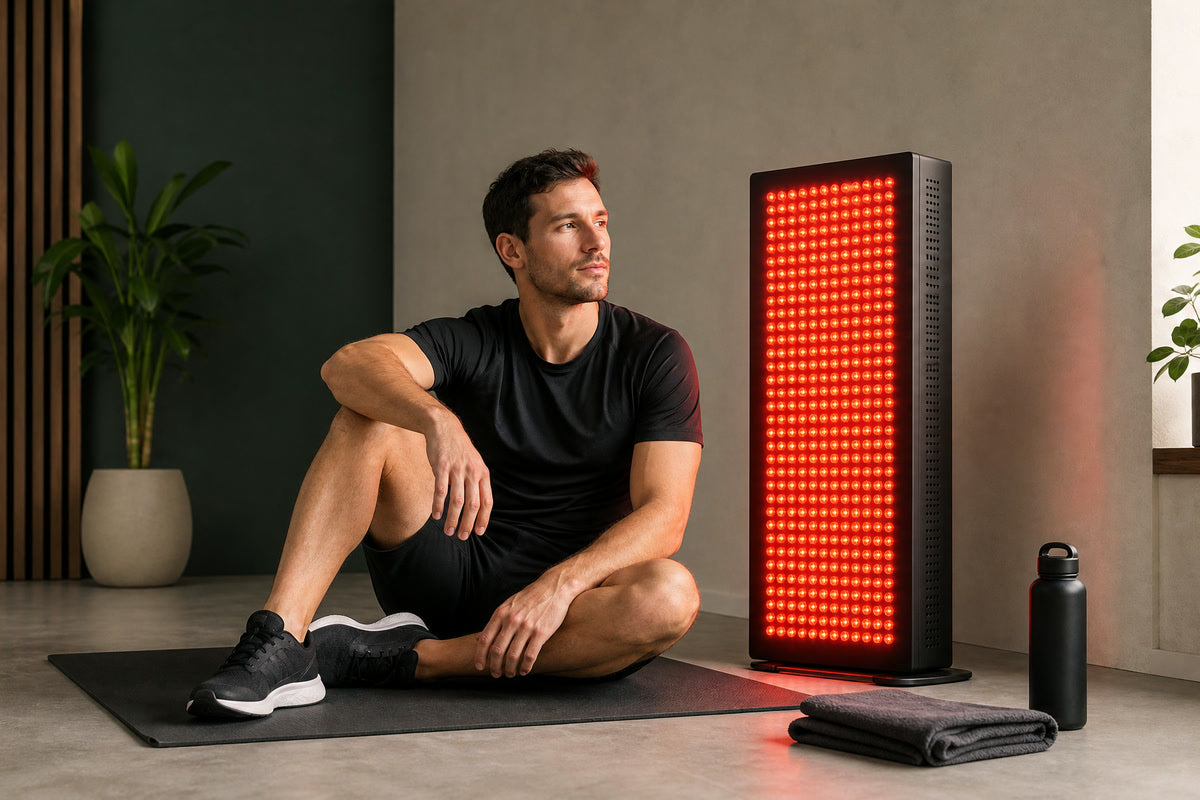 Luminothérapie rouge pour la récupération après le CrossFit : routine simple