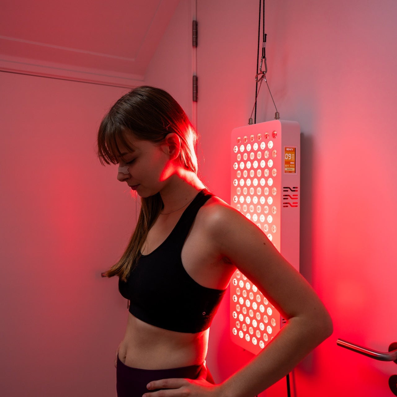 MARS 800 Rotlichtpanel, Detail der LEDs