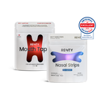 Advanced Mouth tape & transparent nasal strips bundle