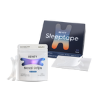 Mouth tape & transparent nasal strips bundle