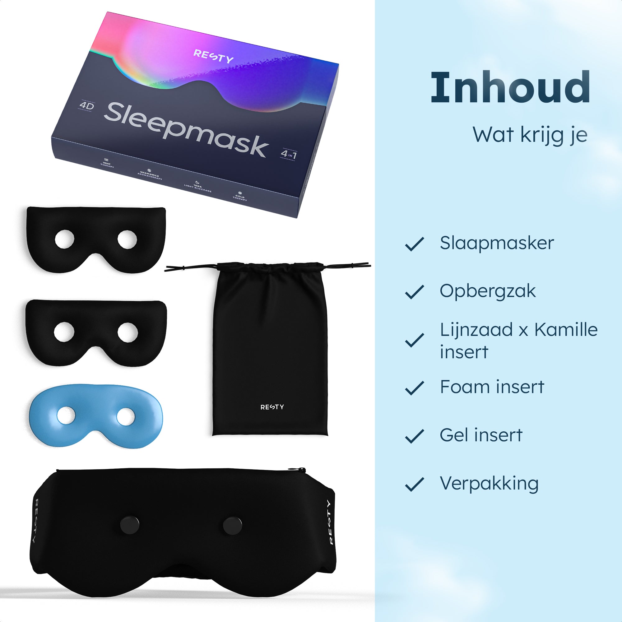 Resty Sleepmask, productbeeld