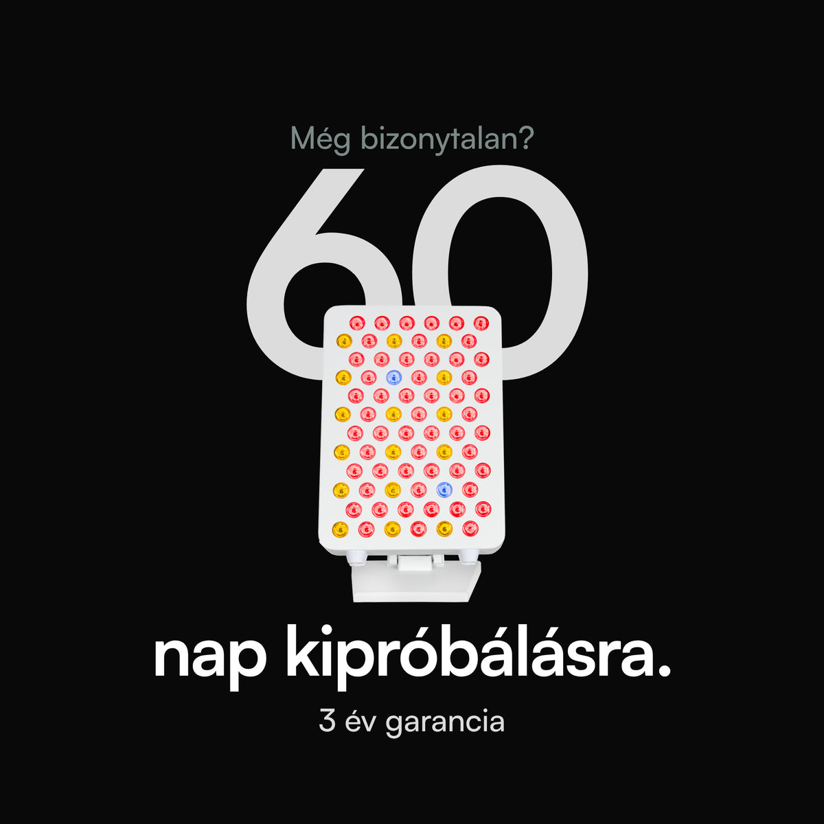 Resty MARS 600: 60 nap kipróbálásra és 3 év garancia