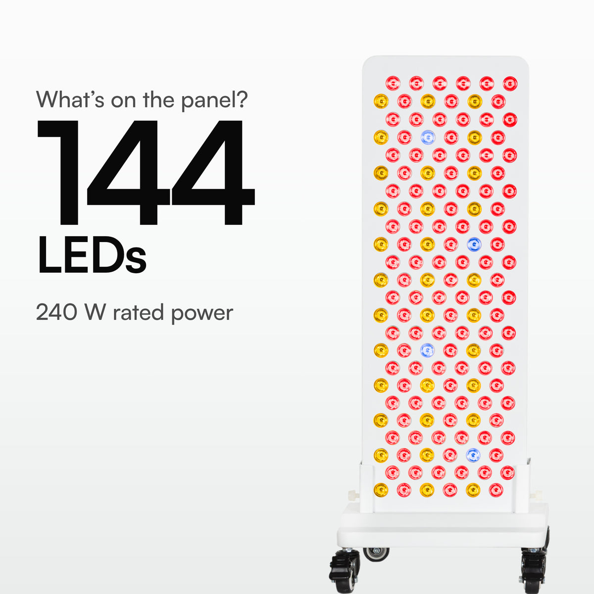 Resty MARS 800 – 144 LEDiä, 240 W:n nimellisteho