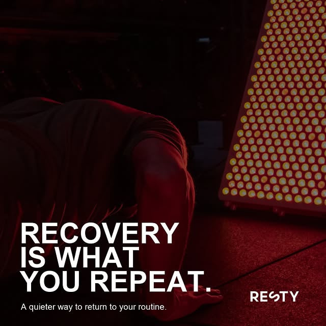 Recovery is what makes the training count