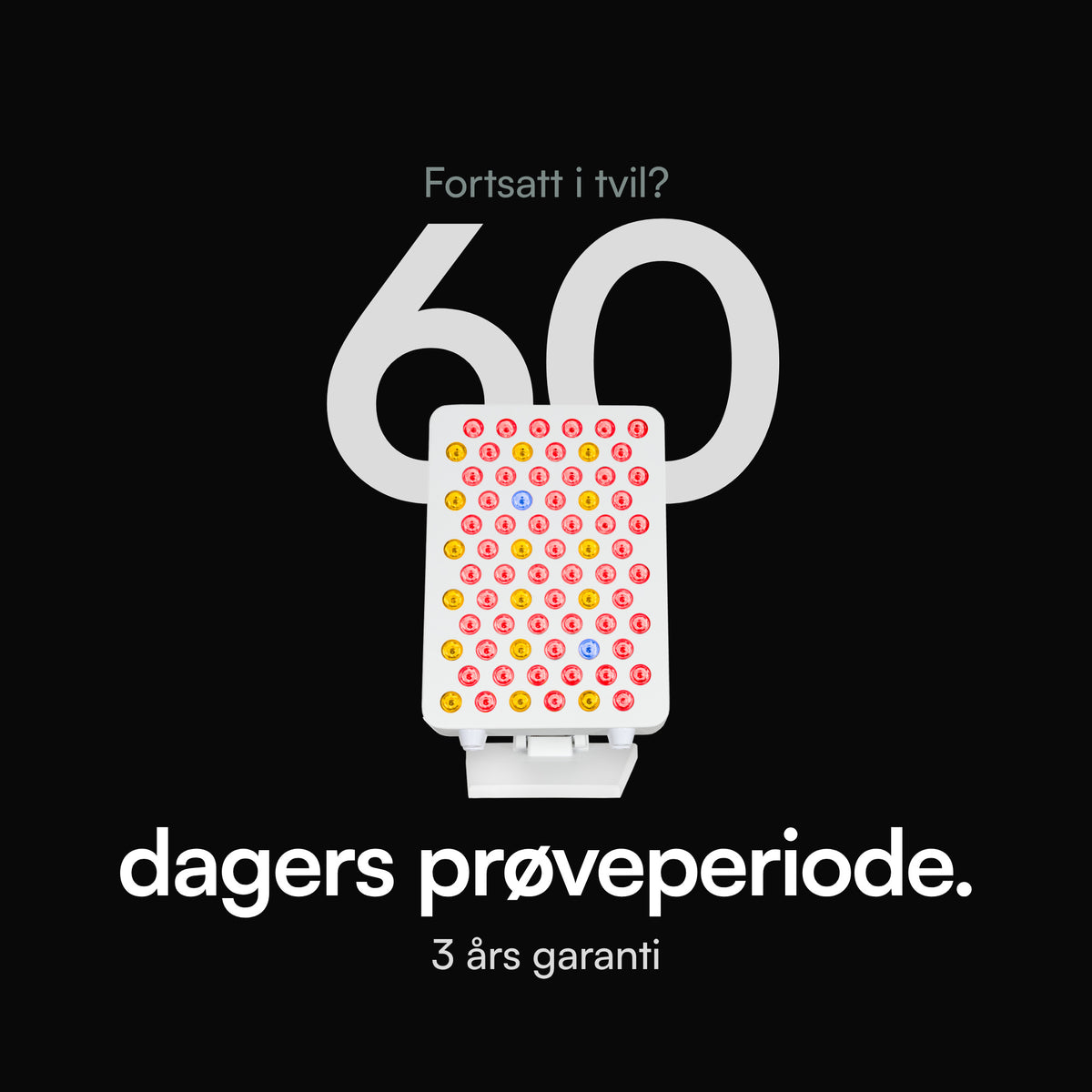 Resty MARS 600: 60 dagers prøveperiode og 3 års garanti