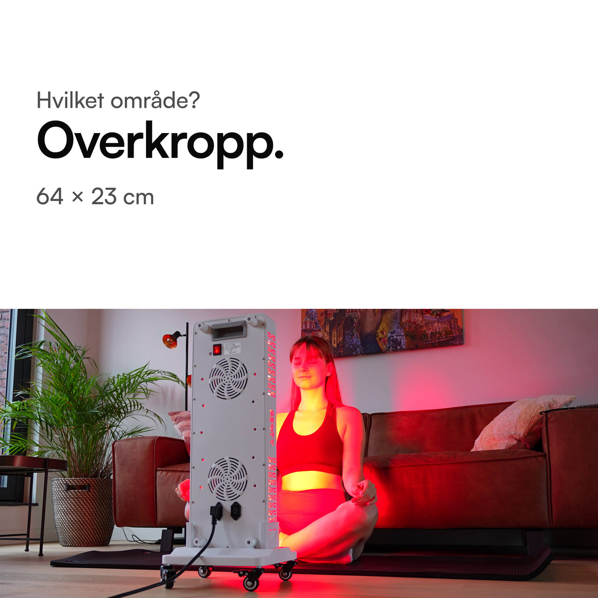 Resty MARS 800: Overkropp. 64 × 23 cm