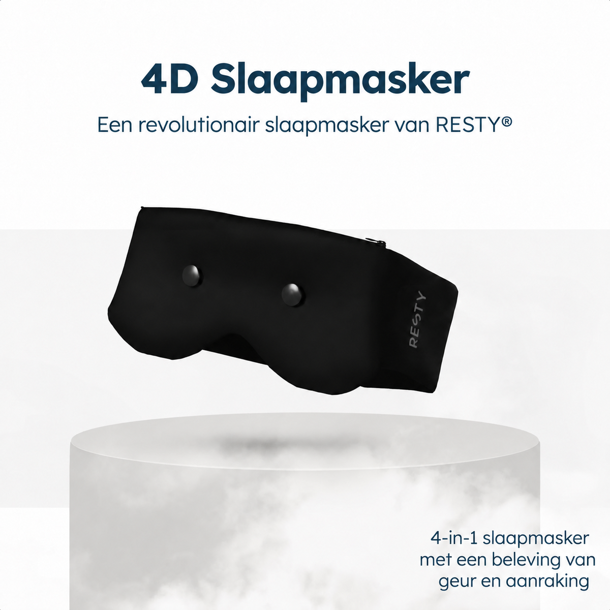 Resty 4D slaapmasker, 4-in-1 met geur en aanraking