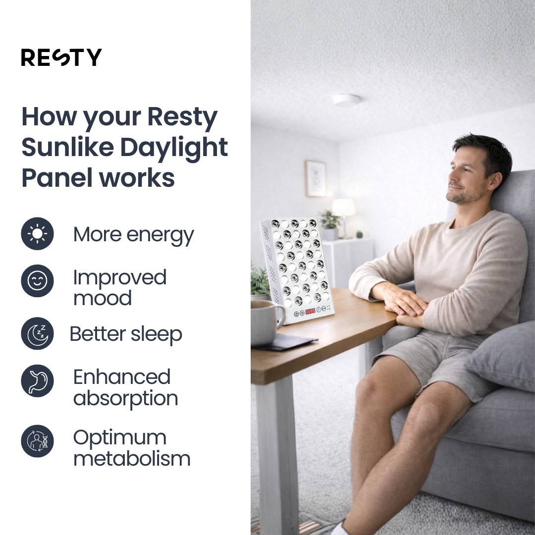 Daylight Lamp 10,000 Lux | Full-Spectrum | Resty