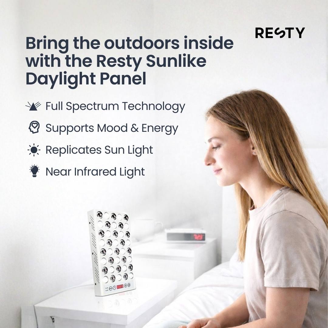 Painel de luz diurna Resty Sunlike para dias mais luminosos em casa